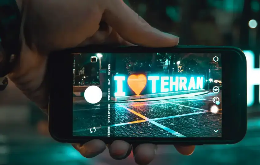 Tehran Timelaps Video